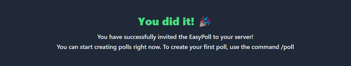 Invited successfully